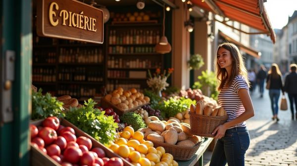 Où acheter des produits locaux à l'épicerie à Deauville ?
