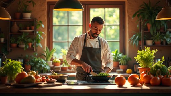 Vivez une expérience culinaire unique avec un chef à domicile